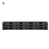 NAS Rackmount 2U a 12 Bay RS3626xs con Intel Xeon D-1726 6-Core, 8GB ECC DDR4, Doppia 10GbE, Alimentatore Ridondante, Espandibile per Archiviazione Enterprise