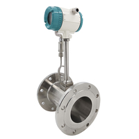 Medidor de Flujo Vortex con 1% de Precisión, Certificación CE ROHS, Coeficiente Óptico Personalizable para Gas, Montaje en Brida, Fabricante Chino