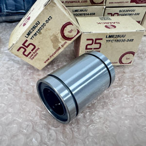 Roulements linéaires fermés SAMICK LME25UU 25x40x58mm à longue durée <span class=keywords><strong>de</strong></span> vie, haute stabilité et prix abordable, kit <span class=keywords><strong>de</strong></span> pièces CNC pour roulement à billes - Product Image 1