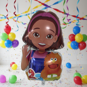 Globo de dibujos animados estilo <span class=keywords><strong>profesora</strong></span> Rachel para educación temprana <span class=keywords><strong>infantil</strong></span> transfronteriza, modelo CY-S0063 CY-814-1, ideal para el Día de Año Nuevo - Product Image 3