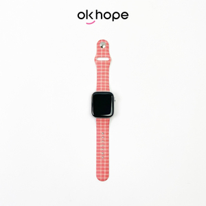 สายนาฬิกาซิลิโคน OK HOPE ลายพิมพ์สวยงาม ขนาด 41/49 มม. กันน้ำ สายยางนุ่ม ใช้ได้กับสมาร์ทวอทช์ - Product Image 3