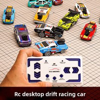 Venta Caliente Transfronteriza: Coche RC de Control Remoto 1:64, 2.4G, de Aleación, para Derrapes, Recargable, con Velocidad Variable, Mini Simulación de Carreras, para Uso en Interiores