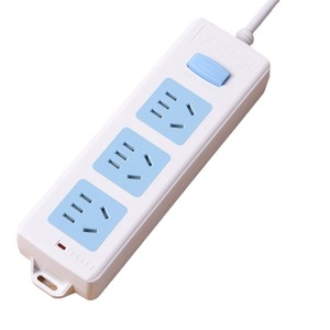 Multifunctional <b>Power</b> Strip With 2 Usb A Ports 10A Rated Current Three Prong <b>Plug</b> For Home And Dorm Use - Product Image 5