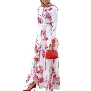 Colorful Fashion Embroidery Islamic Clothing Women Muslim Dresses <strong>Abaya</strong> - Product Image 4