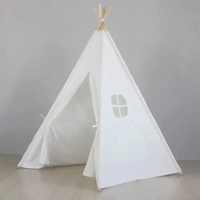 Groothandel Kinderen Teepee. Kids Play Tent Tipi Tepee Indoor Indian Playhouse Speelgoed Teepee Play Tent Voor Kinderen B-BA083