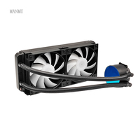 Refroidisseur d'eau liquide MANMU 240 mm pour PC, refroidisseur d'eau liquide pour processeur Intel Am4 Amd