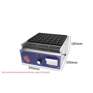 เครื่องทำซูเฟล่แพนเค้กทำจากเหล็กอัตโนมัติสำหรับ2KW เชิงพาณิชย์50ชิ้นอุปกรณ์ร้านอาหารของว่างร้านขายอาหารโรงแรม - Product Image 4