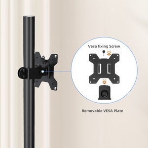 Md97802 13 "-32" 10kg chi phí hiệu quả có khớp nối dọc màn hình kép cánh tay núi đôi màn hình đứng Khung máy tính VESA núi - Product Image 4