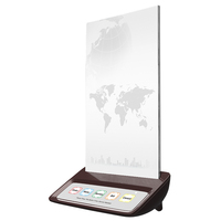 Système d'appel sans fil du clavier pour table de restaurant, design coloré, appel téléphonique, avec menu, livraison gratuite