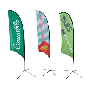 Drapeaux publicitaires directement du fabricant, drapeaux sportifs, fournisseurs de drapeaux, bannières, drapeaux de course, drapeaux plume/goutte d'eau personnalisés - Product Image 1