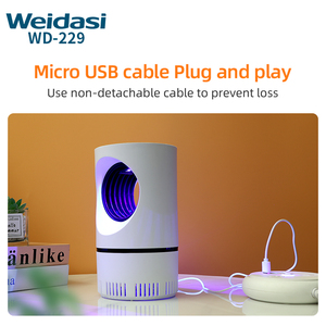 Lámpara <span class=keywords><strong>Mata</strong></span> <span class=keywords><strong>Mosquitos</strong></span> Eléctrica de Alta Calidad, Silenciosa, con Fuerte Succión y Puerto de Carga Micro USB - Product Image 6