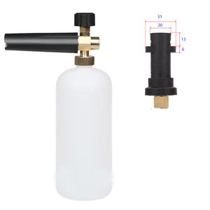 Buse réglable haute pression neige mousse Lance cuivre générateur <span class=keywords><strong>savon</strong></span> Er pour lave-auto - Product Image 1