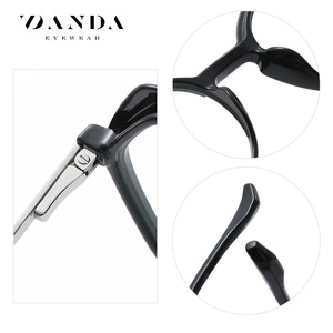 Gafas Danda extragrandes con montura completa y antiluz azul, unisex, ligeras, tj871 - Product Image 4