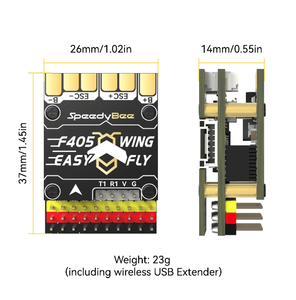 SpeedyBee F405 WING Mini APP ArduPilot INAV 2-6S EASY FLY Fixed Wing Flight Controller for <b>RC</b> Multirotor <b>Airplane</b> Model - Product Image 4
