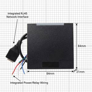 Lecteur RFID en gros pour usine, 125 kHz ID et 13,56 MHz IC, lecteur de carte réseau TCP/IP avec interface PoE RJ45, compatible MQTT/<span class=keywords><strong>HTTP</strong></span>/Modbus, SDK gratuit - Product Image 5