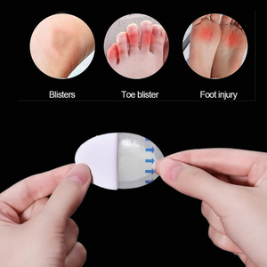 Advanced Self-Adhesive Wound <strong>Dressings</strong> Mixed Sizes Hydrocolloid Gel Bandages Foot Care Blister Patches for <strong>Toe</strong> Heel - Product Image 2