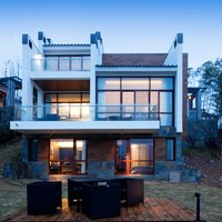 Villa préfabriquée ECONEL 3D Design, maison modulaire de luxe, maison préfabriquée en conteneur, villas préfabriquées à vendre