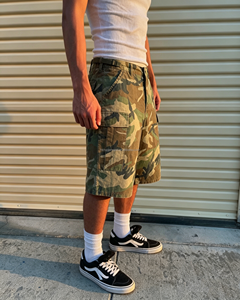 Pantalones Cortos Cargo de Camuflaje para Hombre, Diseño Personalizado, Estilo Vintage Desgastado, Bordado, Impresión por Sublimación, Talla Grande, Verano - Product Image 2