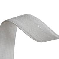 Bande auto-agrippante élastique antidérapante, souple et extensible, écologique, couleur unie, pour la couture de lingerie, en polyester/nylon, personnalisable