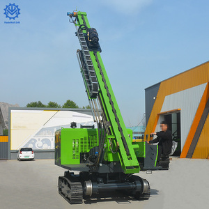 Pile driver hydraulique vert avec moteur et châssis en acier pour usage en construction - Product Image 6