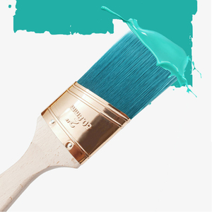 Pinceaux à <span class=keywords><strong>peinture</strong></span> ovales à poils verts en nylon/polyester pour la <span class=keywords><strong>peinture</strong></span> murale et le polissage, bonne élasticité - Product Image 6
