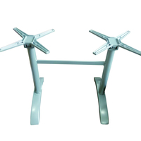 Base de table pliable en aluminium L600xW450xH720mm, légère, pour événements et traiteur