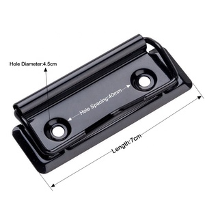 Großhandel/12cm Metall Edelstahl Zwischen ablage Clip Zubehör Schwarz Für A6/A5/A4 Datei Ordner <span class=keywords><strong>Memu</strong></span> Clip - Product Image 6
