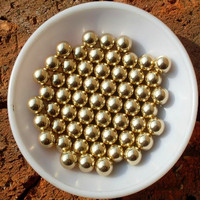 Tin berlapis tembaga emas bola baja
