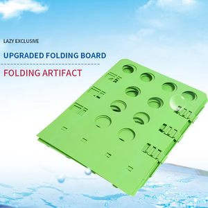 Giặt Áo sơ mi gấp Hội Đồng Quản trị T-Shirts thư mục dễ dàng và nhanh chóng gấp bảng thư mục lật quần áo xách tay sáng tạo Gấp Hội Đồng Quản Trị - Product Image 3