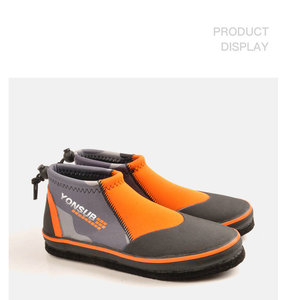 Scarpe di gomma impermeabili antiscivolo personalizzabili per uomini donne stivali da pesca in feltro Spike per attrezzatura all'aperto pesca subacquea - Product Image 5