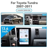 Sistema de Navegación GPS para Automóvil con Android Auto y Carplay de 13.6 Pulgadas para Toyota Tundra 2007-2011, Reproductor Multimedia, Radio, Video, Unidad Principal, Bluetooth