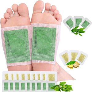 Rimate labels-parches de menta de bambú para pies, almohadillas de ajenjo para pies, almohadilla de acupuntura para limpieza profunda con ingredientes Premium - Product Image 6