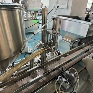 آلة تعبئة أوتوماتيكية بمضخة تروس ذات فوهات متعددة (1 أو 2 أو 4 فوهات) مخصصة لتعبئة الشامبو والمستحضرات التجميلية والكريمات والزيوت والصلصات والمراهم - Product Image 5