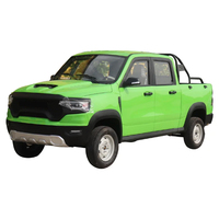 KEYU Pick-up électrique chinois à double cabine, conduite à droite, camion électrique 4x4, mini pick-up