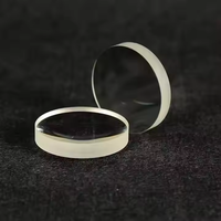 Lentille biconvexe en verre de quartz optique BK7 10mm-30mm double lentille de mise au point convexe carrée 15mm 20mm 25mm 30mm 10mm 15mm 20mm 25mm OEM