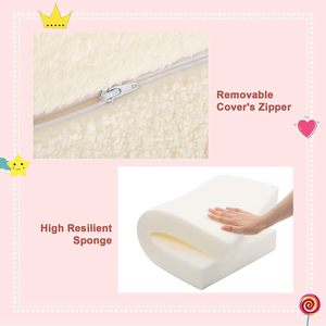 كرسي شيربا للأطفال آمن وموثوق به <span class=keywords><strong>2</strong></span> في 1 أريكة ناعمة للأطفال الصغار قابلة للطي إلى كرسي استرخاء للفتيات والأولاد - Product Image 5