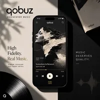 Qobuz Studio Premier 12 mois d'accès à la musique en streaming haute résolution 24 bits sans perte, compte privé Mac, mondial
