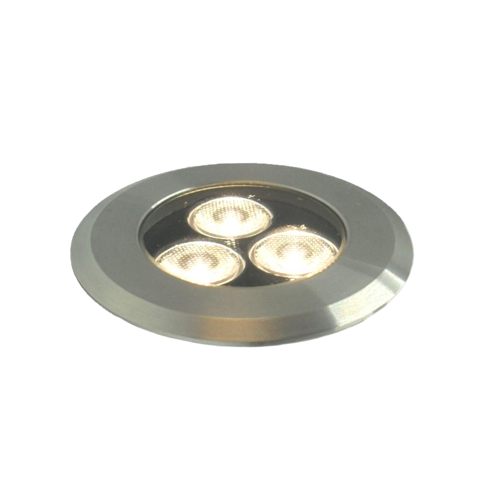 Marine Grade Stainless Steel LED Buried Light IP68 Rated for Landscape Use in Underground & Marine Environments