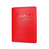 Dompet Kulit Asli Vintage Tahan Lama untuk Paspor, Kartu, dan Penanda Buku, Cocok untuk Tas Sertifikat dan Dompet Keluarga