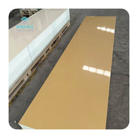 Panneaux de surface solide en pierre artificielle moderne de la marque Surface Solution, dalle de surface solide en acrylique blanc pur de 6 à 30 mm, plateau de table