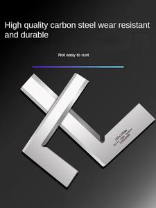 Righello ad angolo di coltello in acciaio ad alto tenore di carbonio livello inossidabile di 90 gradi 0 1 per micrometri per la lavorazione del legno - Product Image 4