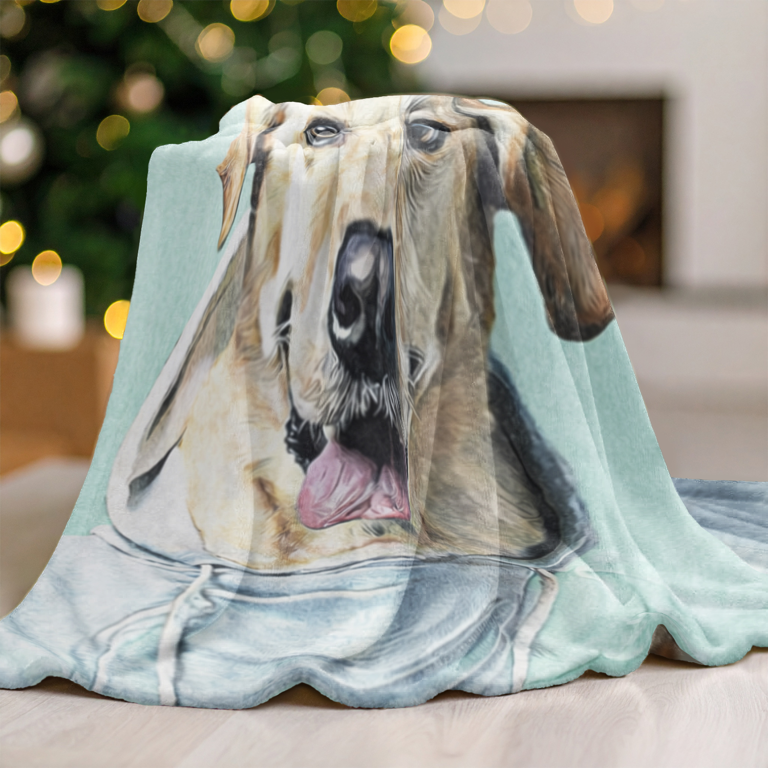 Custom Printed Flannel Fleece Blanket #Z4953