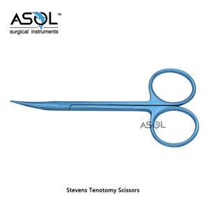 Пользовательские хирургические ножницы <span class=keywords><strong>Stevens</strong></span> <span class=keywords><strong>Tenotomy</strong></span> ножницы изогнутые острые наконечники длиной 115 мм - Product Image 2