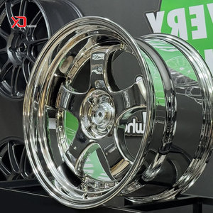 Juego de 2 Ruedas Forjadas de 18, 19 y 20 Pulgadas con Acabado Pulido Profundo, 5x112, 5x114.3, 5x120, 5x100, X108 para Work Skyline GTR Q50 Q60 370z 335i F80 G82 - Product Image 5