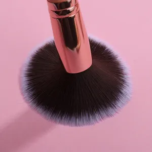 Conjunto de pincéis para maquiagem, 26 peças em ouro rosa, blush em pó macio, corretivo e sombra, conjunto personalizado, ideal para olhos, ideal para venda