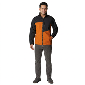 Veste Softshell Imperméable Homme Finer Threads High Street, Nouvelle Arrivée Pakistan, Col Montant Contrastant, Capuche, Style Vintage 100% - Product Image 1
