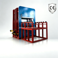 Presse de vulcanisation automatique à commande PLC pour rouleaux de caoutchouc EPDM SBR, machine de formage à chaud pour la fabrication de tapis de voiture et de tapis pour bétail