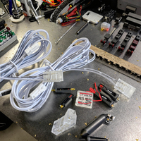 Câble d'extension pour bande LED QUANWEI, connecteur USB mâle DC5.5, courant 5A, contact en laiton, gaine en PVC, conducteur en cuivre