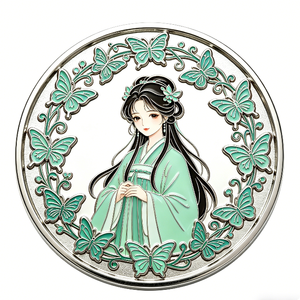 Personnage de dessin animé personnalisé en émail dur sur le thème de l'amour pour la remise des diplômes, le Nouvel An, l'anniversaire, cadeau promotionnel de collection - Product Image 6