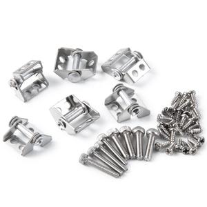 6 pièces/ensemble charnière améliorée RC <span class=keywords><strong>voiture</strong></span> remorque Cargo boîte charnière avec vis pour <span class=keywords><strong>1</strong></span>/14 <span class=keywords><strong>Tamiya</strong></span> RC camion <span class=keywords><strong>voiture</strong></span> pièces de rechange accessoires - Product Image 4